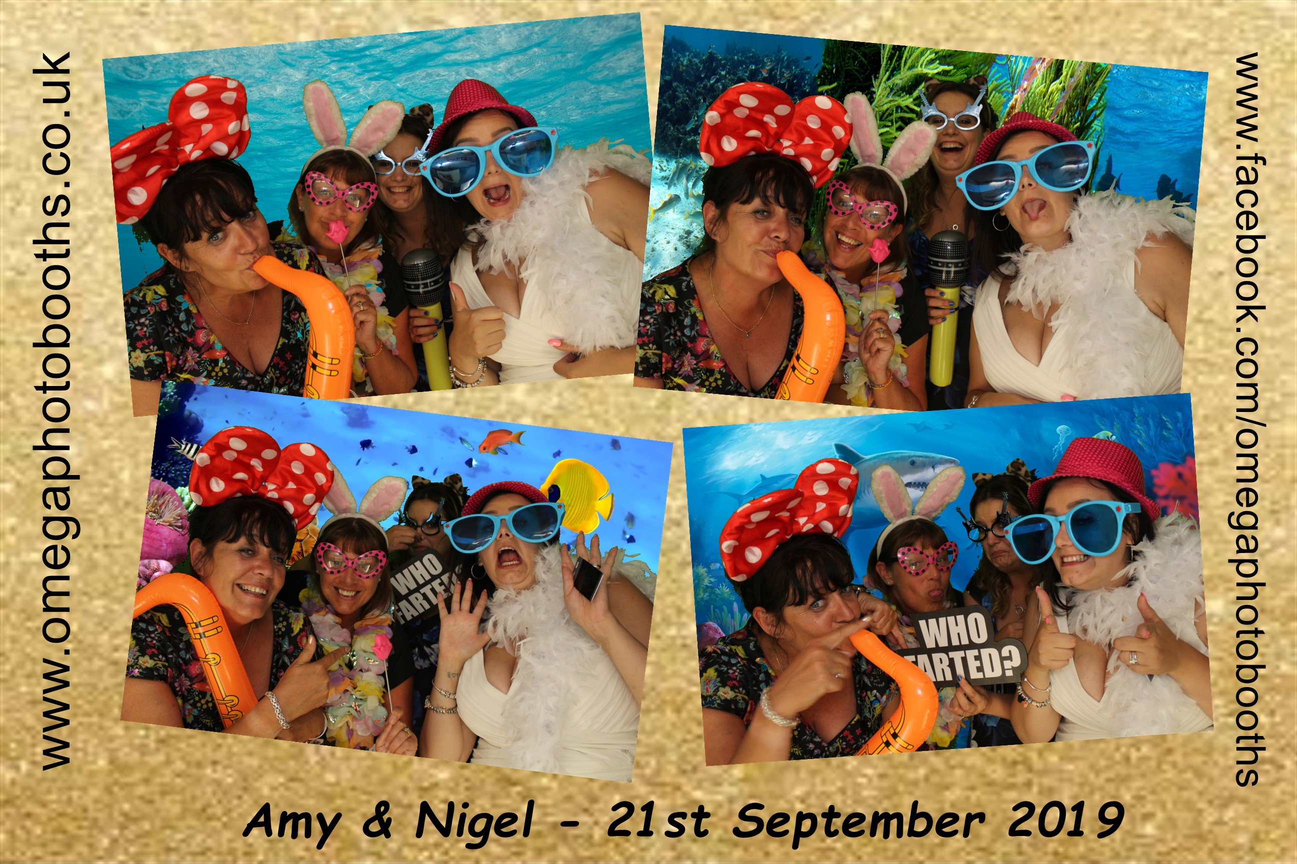 Amy & Nigel | View more photos from the event at gallery.omegaphotobooths.co.uk/u/Omega-Photobooths/Amy-Nigel